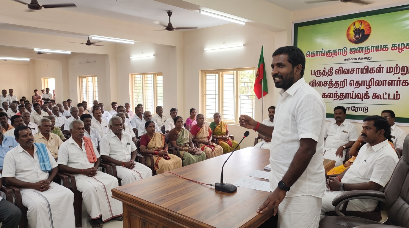 பருத்தி சாகுபடி மற்றும் விசைத்தறி நெசவாளர்கள் பாதுகாப்பு: சிறப்பு தீர்மானம்